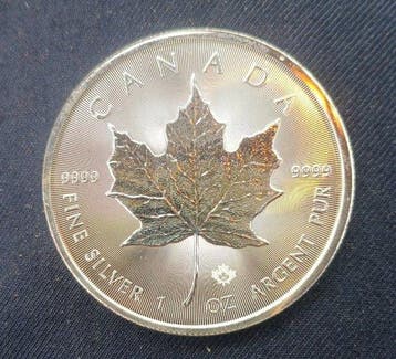 Canada. 5 Dollars 2026 Maple Leaf - 1 Oz 0.999 Silver