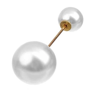 Fako Bijoux - Vestsluiting - Vestclip - Sjaalklem - Parel XL, Verzenden, Nieuw