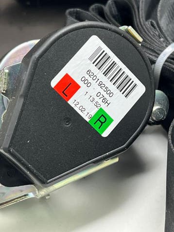 Skoda Octavia veiligheidsgordel links achter bj.2019, Gebruikt, Skoda