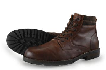 Nelson Veterboots in maat 46 Cognac, Overige kleuren, Verzenden, Boots, Zo goed als nieuw