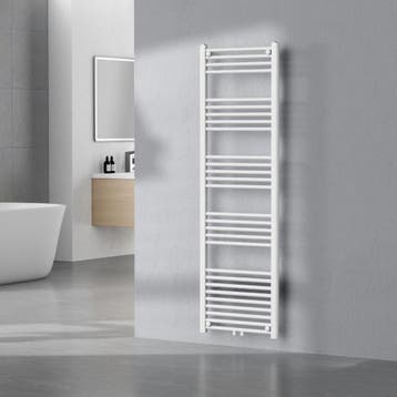[neu.haus] Handdoekradiator Voss 160x50x3 cm wit, Verzenden, Nieuw