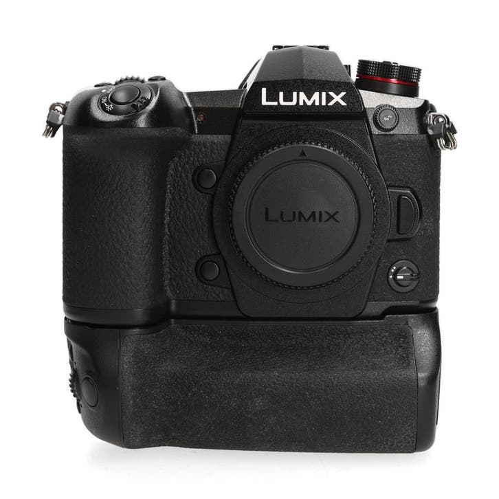 Panasonic Lumix DC-G9 + Grip, Audio, Tv en Foto, Fotografie | Fotostudio en Toebehoren, Zo goed als nieuw, Ophalen of Verzenden