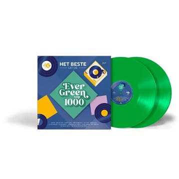 Het Beste Uit De Evergreen Top 1000 - Coloured Vinyl - 2LP, Ophalen of Verzenden, Nieuw in verpakking