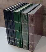 Accessoires - 8 postzegelalbums Leuchtturm nieuw/gebruikt, Postzegels en Munten, Gestempeld