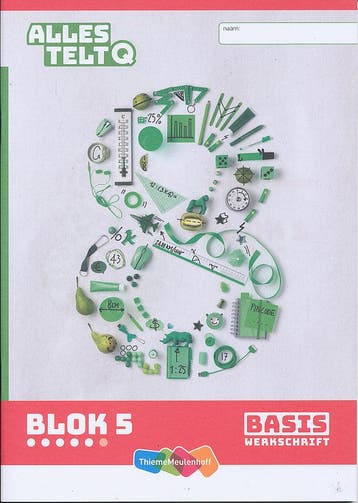 Alles Telt Q Werkschrift Basis blok 5 groep 8 (per stuk), Boeken, Verzenden, Nieuw