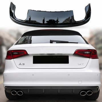 Diffuser Voor Audi A3 S Line/S3 8V (Hatchback & Sportback), Auto-onderdelen, Ophalen of Verzenden, Nieuw