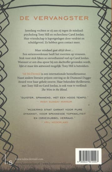 De vervangster / Tony Hill 9789021810447 Val McDermid, Boeken, Thrillers, Verzenden, Gelezen, Val McDermid