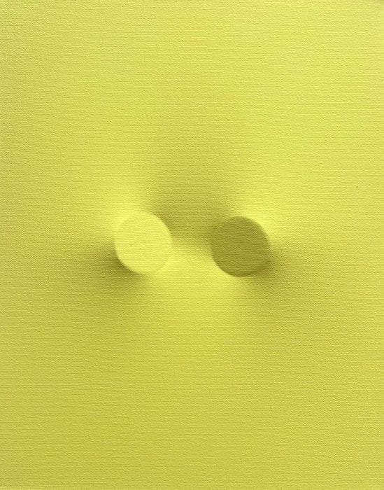 Alessandro Alteo (1997) - Monocromo Giallo - 610, Antiek en Kunst, Kunst | Schilderijen | Modern