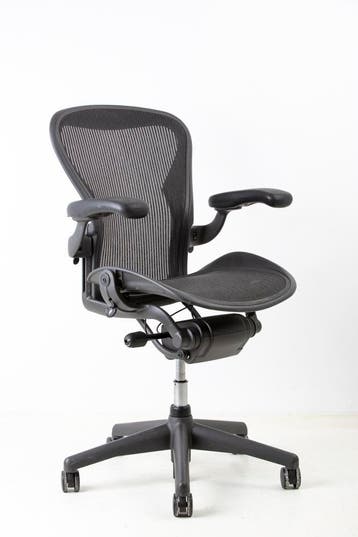 Herman Miller Aeron B en C  Classic refurbished full options, Vergader- of Presentatieruimte, Ophalen of Verzenden, Gebruikt, Stoel