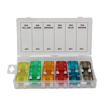 Assortiment Maxi zekeringen 24 pcs, Verzenden, Nieuw