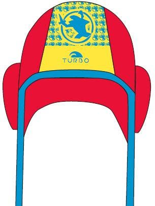 *SALE* Turbo Waterpolo Cap Kempvis thuis 1, Nieuw