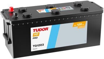 Tudor HD Pro accu | TG1203 | 12V 120Ah, Ophalen of Verzenden, Nieuw