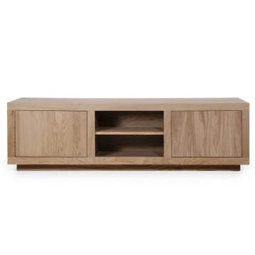 TV-Meubel Helsinki - 160cm - Lightbruin - 96269 - tv-meubels, Nieuw, Overige materialen