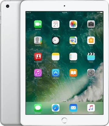 Nieuwstaat Apple iPad 5 128GB (model 2017) wit 9.7 Wifi..., Nieuw
