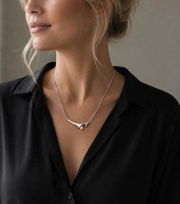 Sigurd Clausen - 925s Sterling Zilver - Halsketting - Sigurd