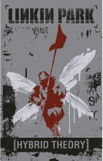 Linkin Park Hybrid Theory - Textielposter off. merchandise, Ophalen of Verzenden, Nieuw, Poster, Artwork of Schilderij