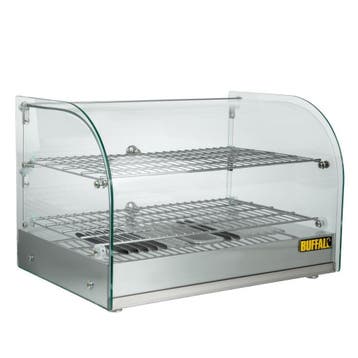 Buffalo warmhoudvitrine 45L 37,6(h) x 55,4(b) x 37,6(d)cm, Verzenden, Nieuw in verpakking