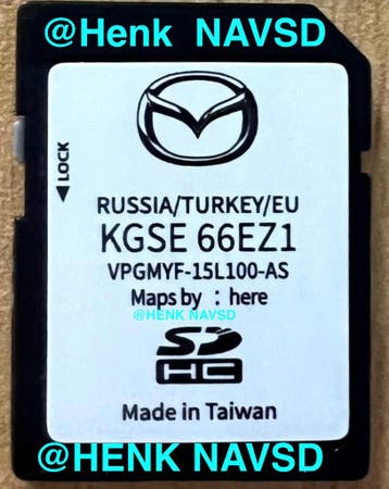 Mazda MZD Connect 2024 Navigatie SD Kaart Europa Origineel !, Update, Heel Europa, Nieuw, Ophalen of Verzenden