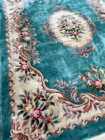 Aubusson China - Gereinigd - handgeknoopt - wol - Tapijt -, Nieuw
