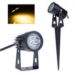 LED tuinverlichting - 3W - grond spot 12V - Warm Wit, Tuin en Terras, Buitenverlichting, Ophalen of Verzenden, Nieuw