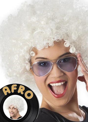 Afropruik Wit, Verzenden, Nieuw