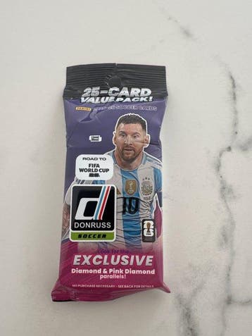 Panini Booster pack - Donruss Soccer 25-Card Value Pack, Nieuw