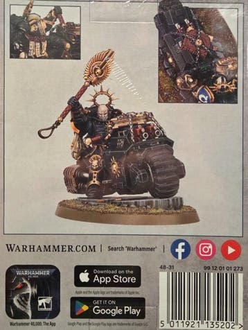 Space Marines Primaris Chaplain on Bike (Warhammer 40.000, Ophalen of Verzenden, Nieuw