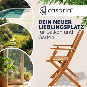 Tuinstoelen Sydney Set van 2 Acacia FSC®-gecertificeerd, Verzenden, Nieuw