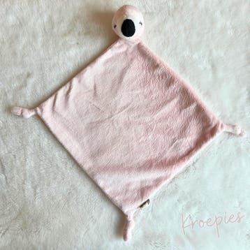 Nature Planet knuffeldoekje flamingo | Dierentuin, Verzenden, Nieuw