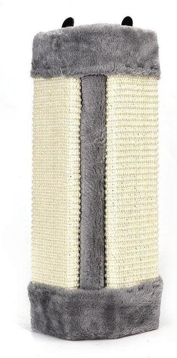 Krabpaal voor katten - 40x25 cm - Grijs - Nobleza, Dieren en Toebehoren, Krabmeubelen, Verzenden, Zo goed als nieuw