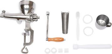 Slowjuicer handmatige Sapcentrifuge - Citruspers - RVS -, Ophalen of Verzenden, Zo goed als nieuw