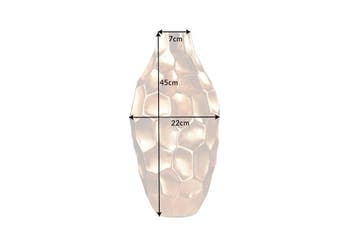 Elegante Vaas ORGANIC ORIENT 45cm goud Hammerschlag Design -, Huis en Inrichting, Woonaccessoires | Vazen, Ophalen of Verzenden