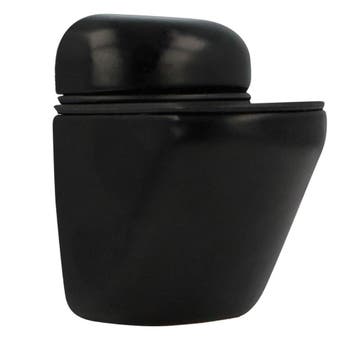 Glasplaatdrager rond zwart, Verzenden, Nieuw