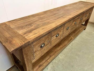 Dingklik sidetable XL -  200 cm, Ophalen of Verzenden, Nieuw