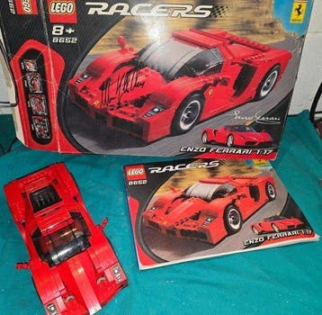 Lego Set - 8652 - Racers - Enzo Ferrari 1:17, Nieuw