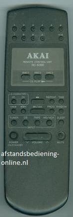 Afstandsbediening Akai rc-s300, Ophalen of Verzenden, Nieuw, Origineel