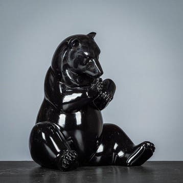 Figuur - Black beer - polystone