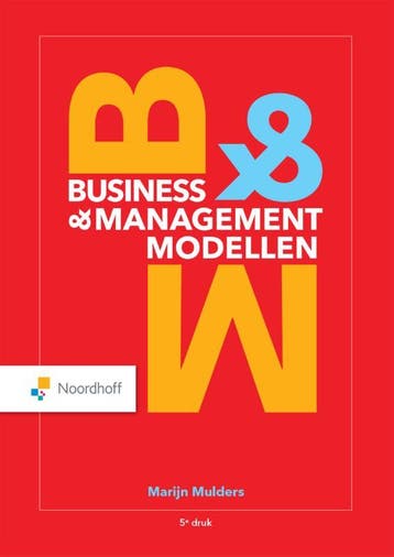 Business  Managementmodellen 9789001277697, Zo goed als nieuw