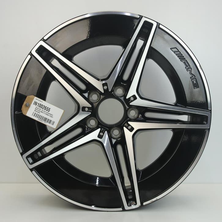 Originele velgen 18 inch Mercedes C-klasse 5x112 *IN1002655*, Auto-onderdelen, Banden en Velgen, Velg(en), Gebruikt, 18 inch, Personenwagen