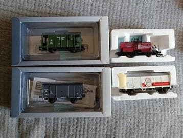Tillig H0 - 76527 76537 76740 77000 - Model treinwagon (4) -, Nieuw
