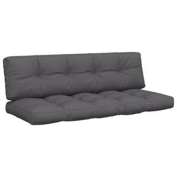 Tuinkussens Set Antraciet | Tweedekansje | OP=OP, Tuin en Terras, Tuinmeubel-accessoires, Ophalen of Verzenden, Zo goed als nieuw