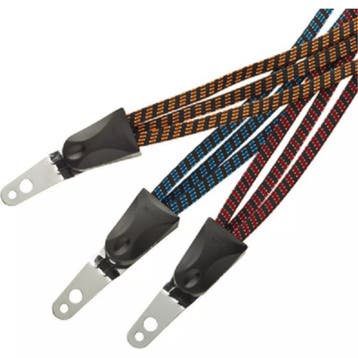 Falkx Trio snelbinder - RVS haken - 62 cm - assorti kleuren, Ophalen of Verzenden, Nieuw