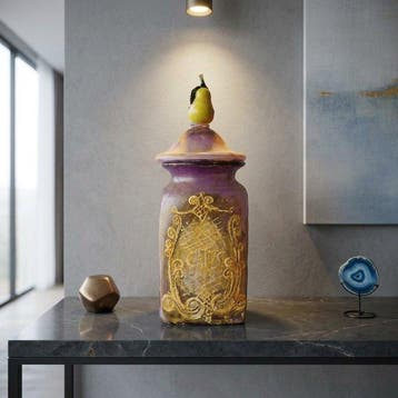 Vaas - Muranoglas - Murano-vaas goud 24 kt