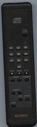 Afstandsbediening Philips rd5860, Ophalen of Verzenden, Nieuw, Origineel