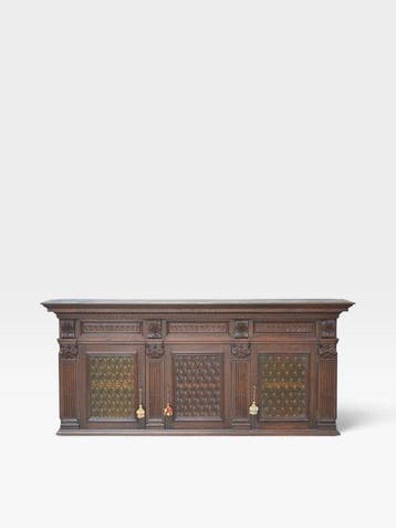 Credenza - Hout, Glas, Metaal - Dressoir / Credenzone