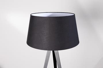 Lampenkap 40x27x50cm zwart voor staande lamp - 43054, Ophalen of Verzenden, Nieuw