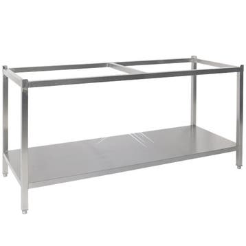 Rvs tafelonderstel met bodemschap 1400x700x900 mm, Verzenden, Nieuw in verpakking