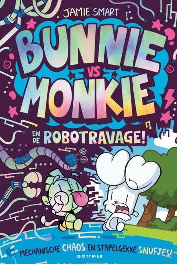 Bunnie Vs Monkie En De Robotravage | Jamie Smart | Nieuw, Ophalen of Verzenden
