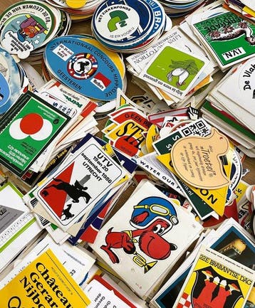 Themacollectie - Sticker Verzameling 1970s-1980s (3.000 -