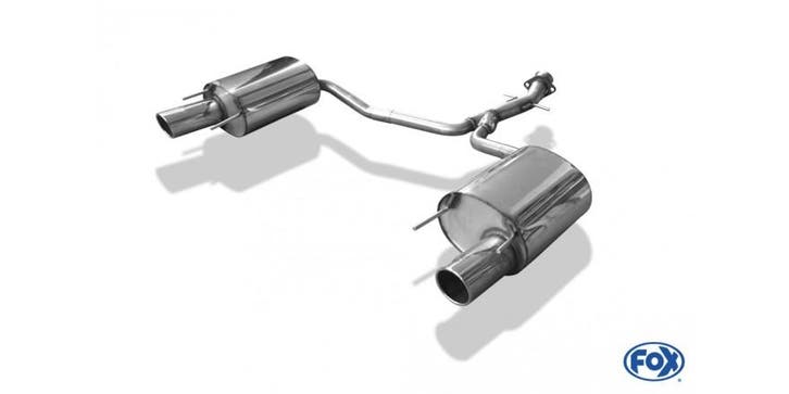 FOX Lexus IS 220 Diesel einddemper rechts/links - 1x100 type, Auto-onderdelen, Uitlaatsystemen, Nieuw, Verzenden